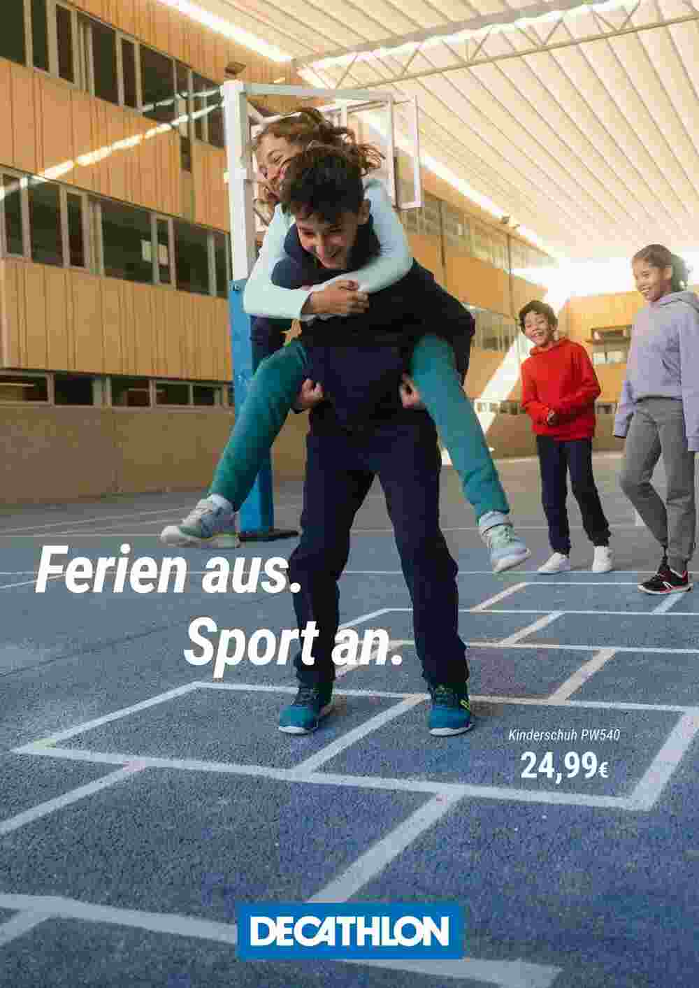 Decathlon Prospekt (ab 25.08.2023) zum Blättern - Seite 1