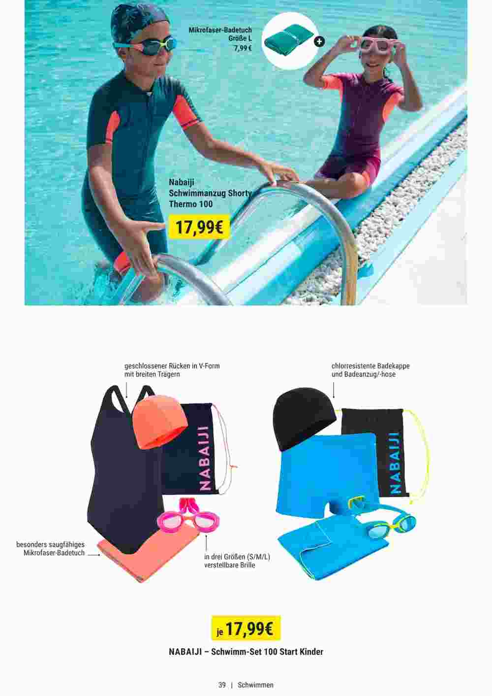 Decathlon Prospekt (ab 25.08.2023) zum Blättern - Seite 39