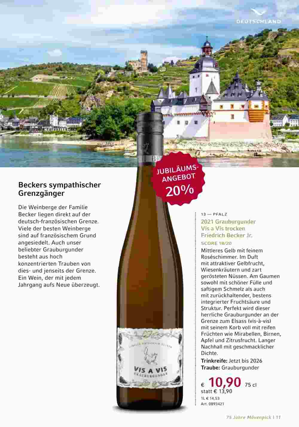 Mövenpick Wein Prospekt (ab 28.08.2023) zum Blättern - Seite 11