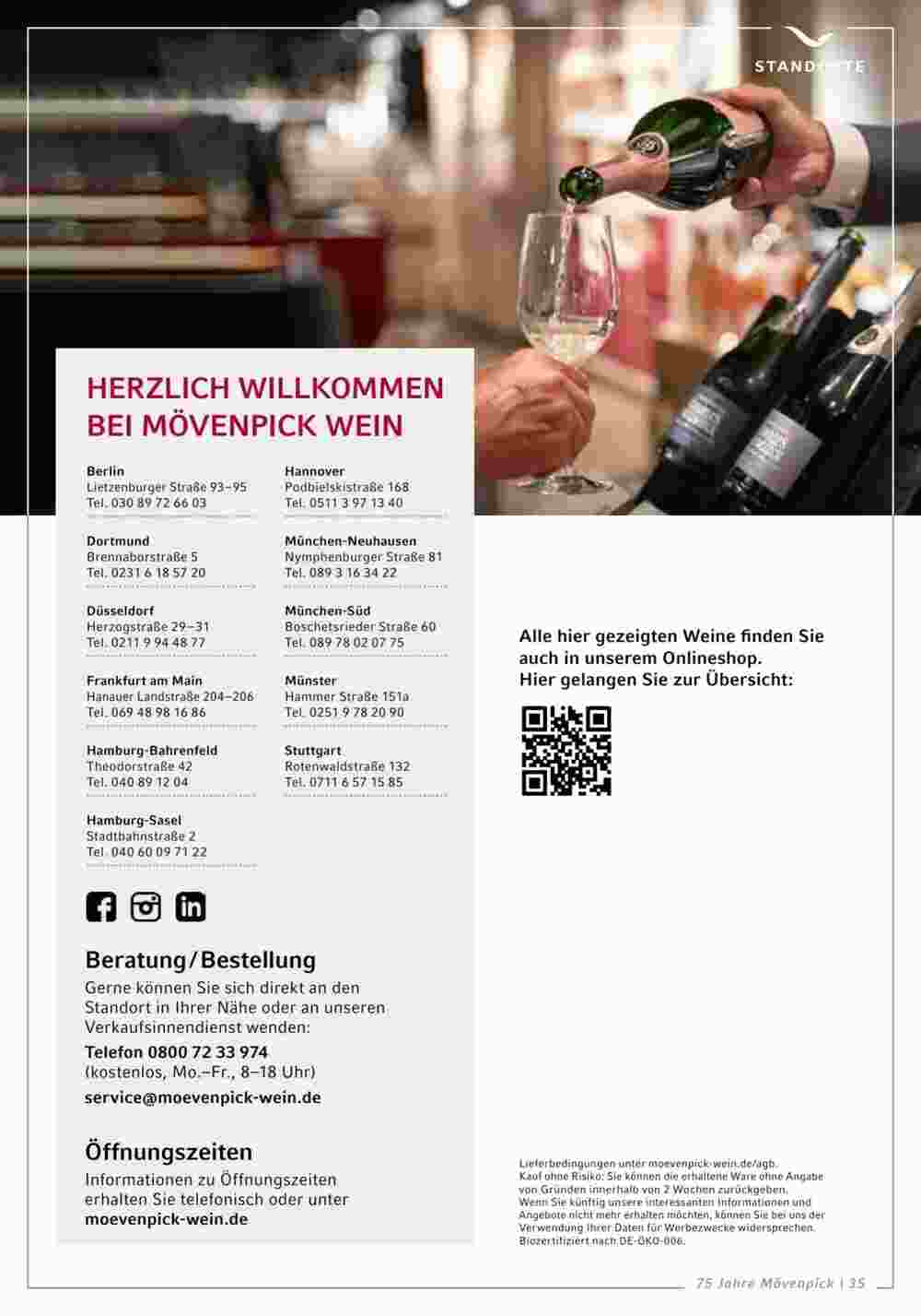 Mövenpick Wein Prospekt (ab 28.08.2023) zum Blättern - Seite 35