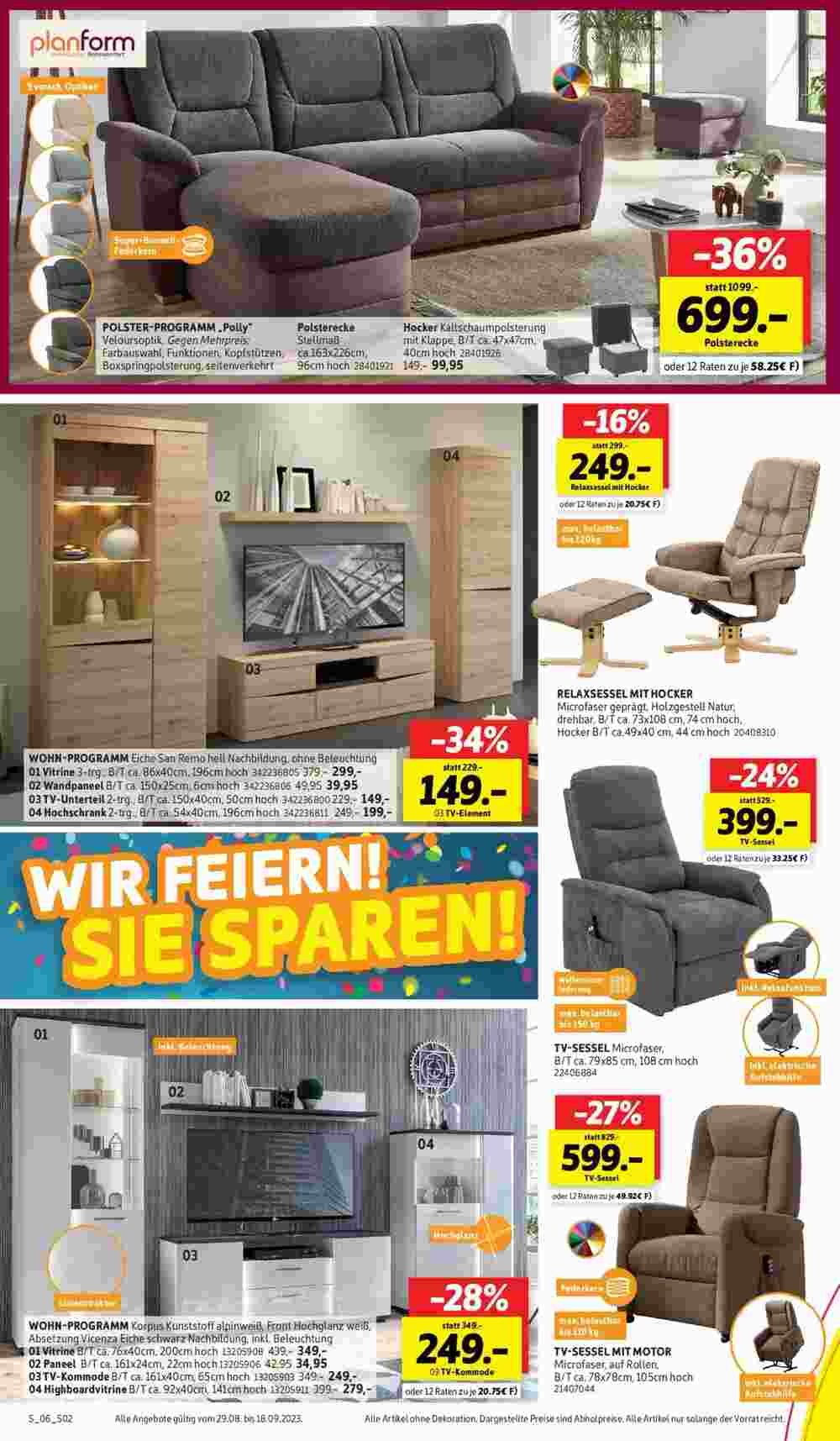 SCONTO Prospekt (ab 29.08.2023) zum Blättern - Seite 2