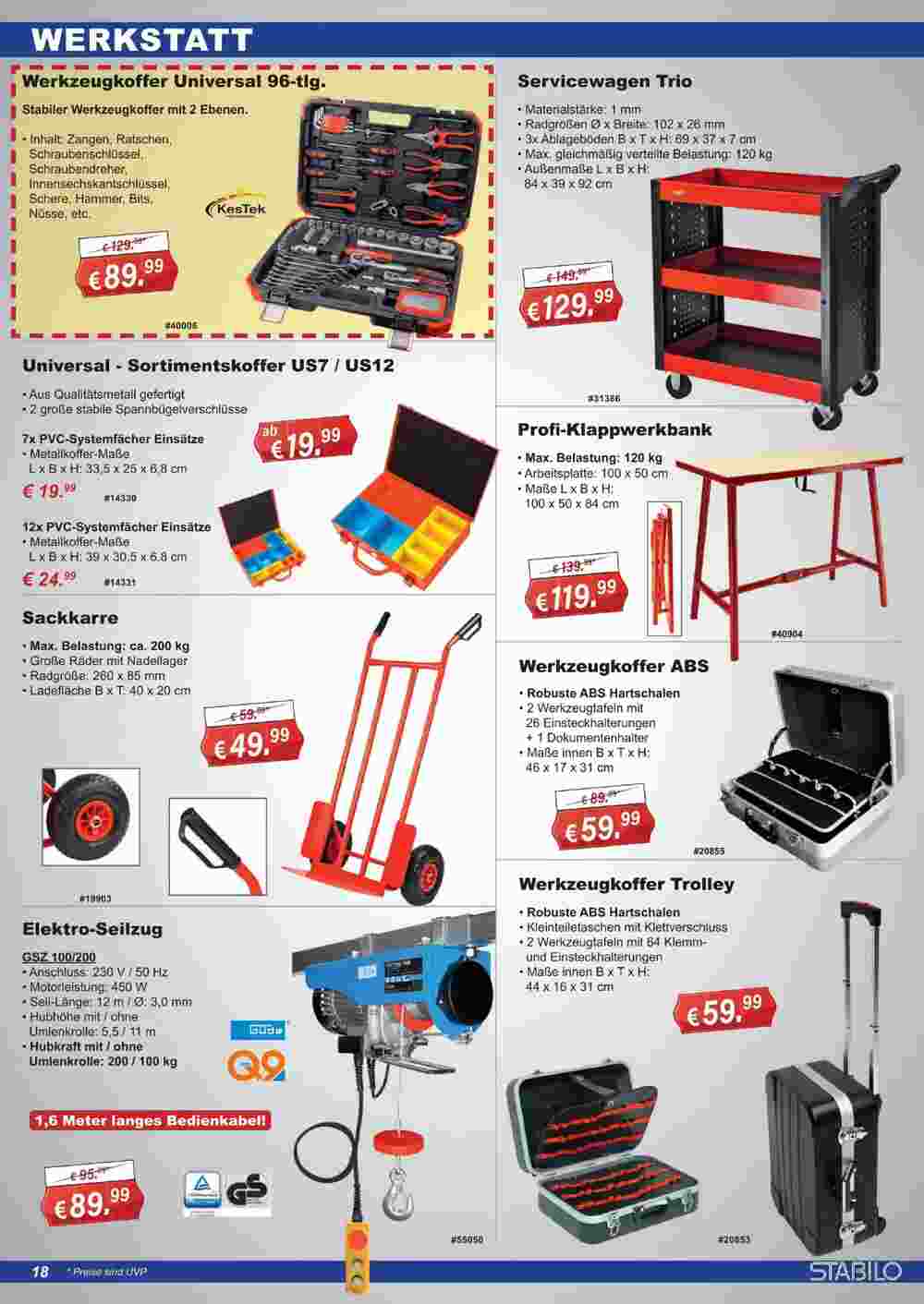 Stabilo Fachmarkt Prospekt (ab 30.08.2023) zum Blättern - Seite 18