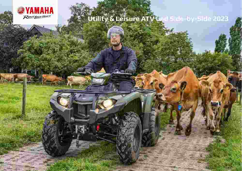 Yamaha Prospekt (ab 30.08.2023) zum Blättern - Seite 1