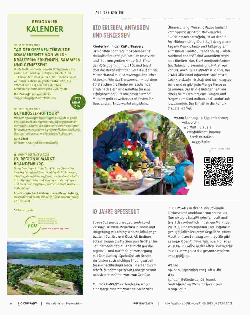 Biocompany Prospekt (ab 30.08.2023) zum Blättern - Seite 6