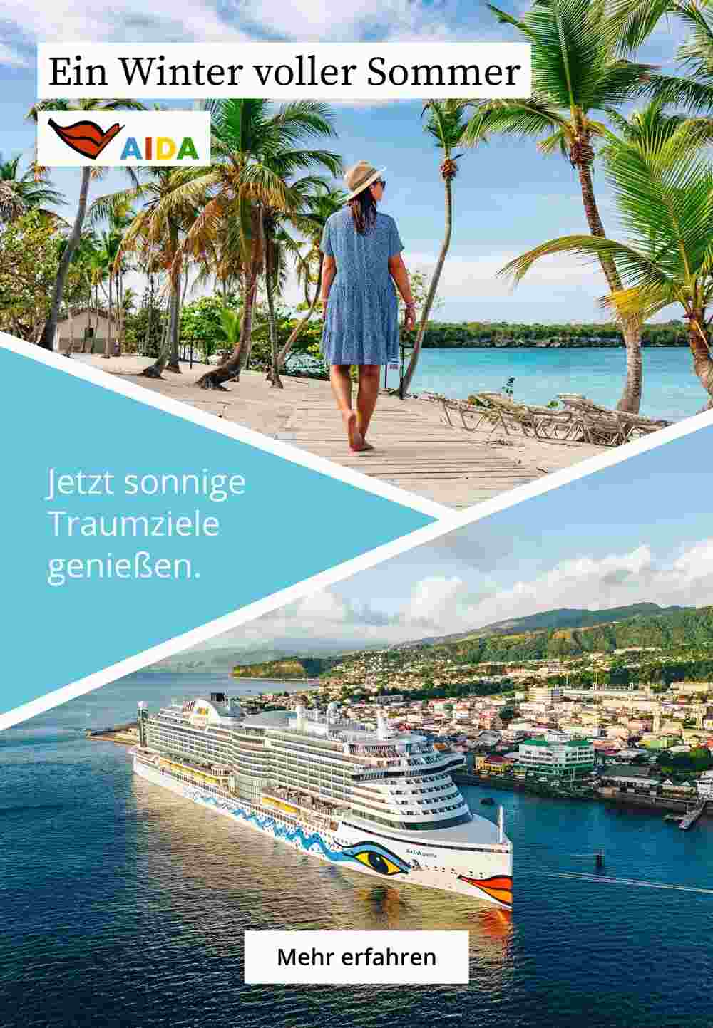 Aida Cruises Prospekt (ab 31.08.2023) zum Blättern - Seite 1