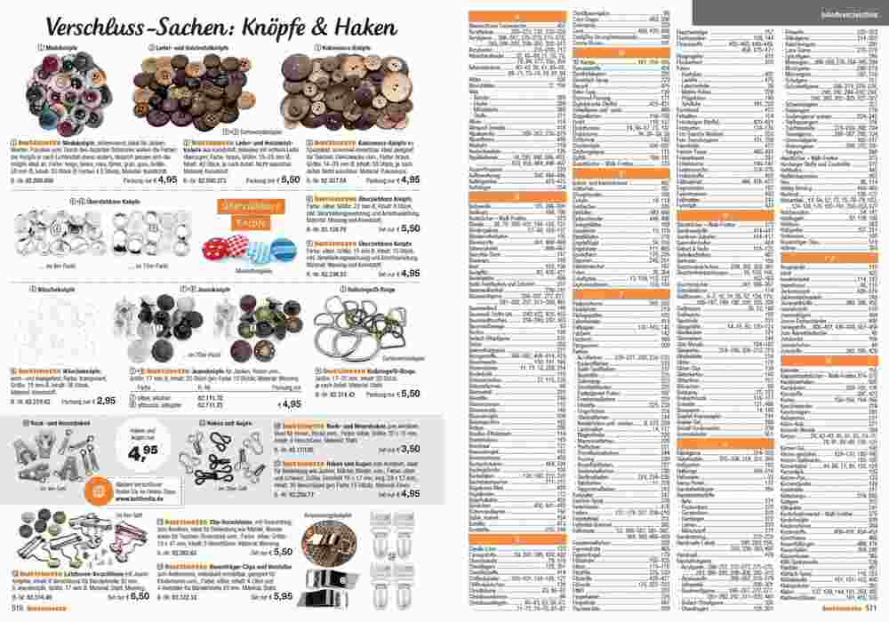 Buttinette Prospekt (ab 31.08.2023) zum Blättern - Seite 256