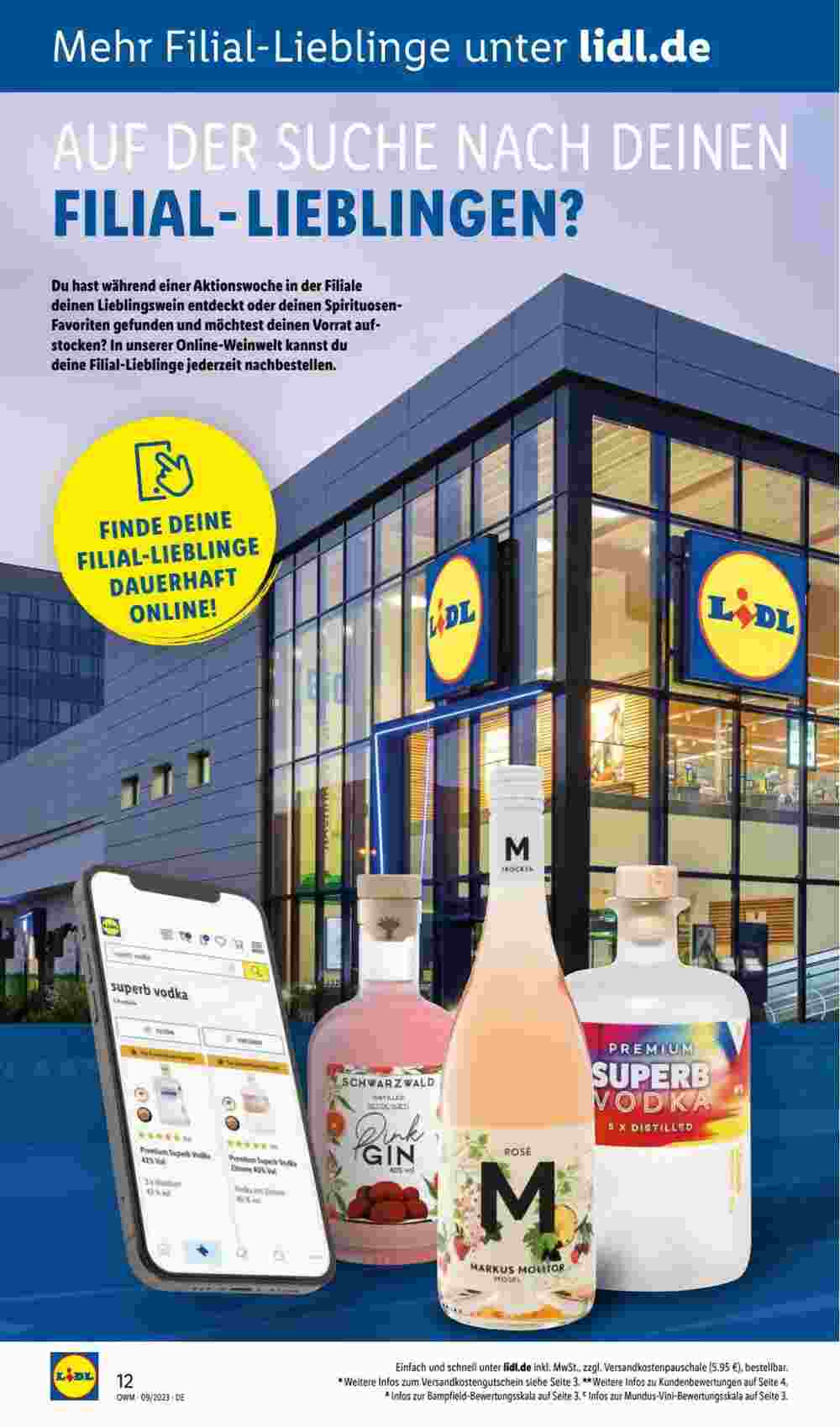 Lidl Prospekt (ab 01.09.2023) zum Blättern - Seite 12