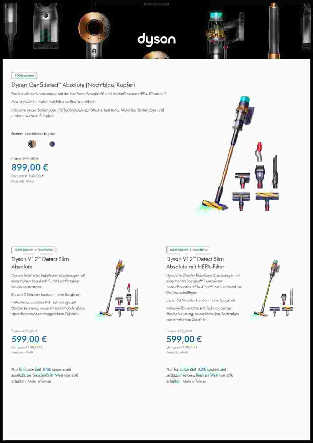 Dyson Prospekt (ab 01.09.2023) zum Blättern - Seite 3