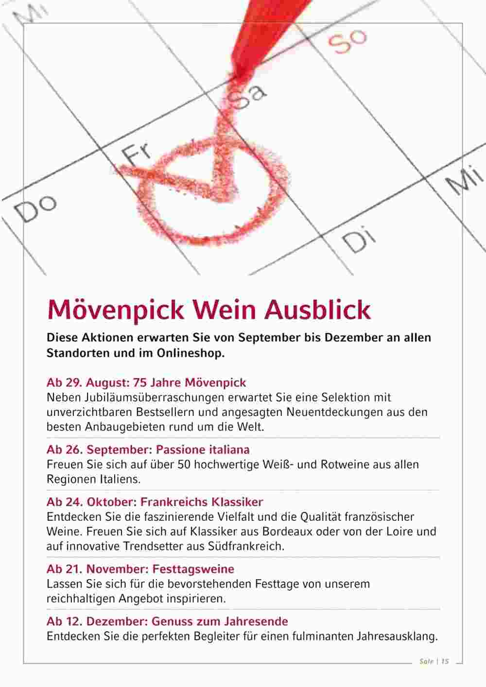 Mövenpick Wein Prospekt (ab 01.09.2023) zum Blättern - Seite 15