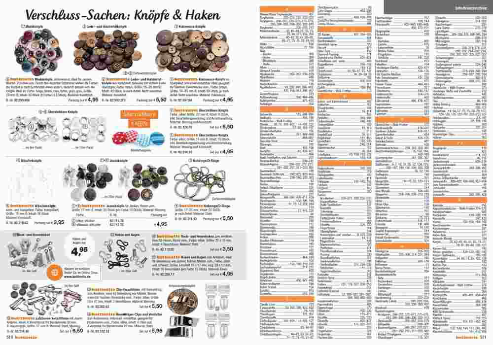 Buttinette Prospekt (ab 01.09.2023) zum Blättern - Seite 256