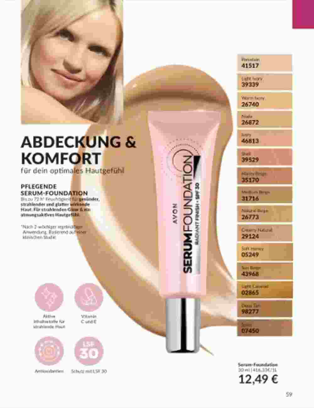 Avon Prospekt (ab 01.09.2023) zum Blättern - Seite 63