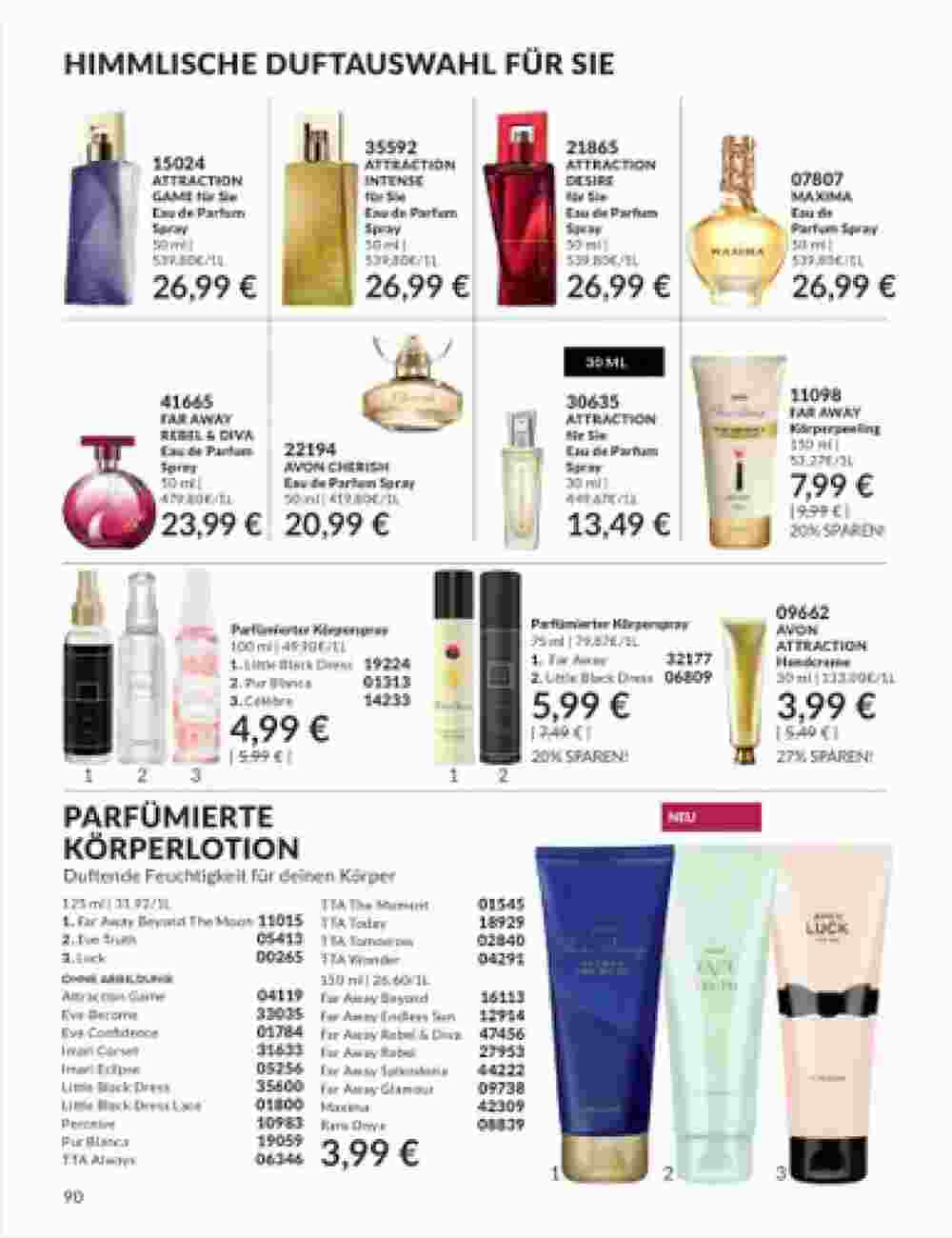 Avon Prospekt (ab 01.09.2023) zum Blättern - Seite 96