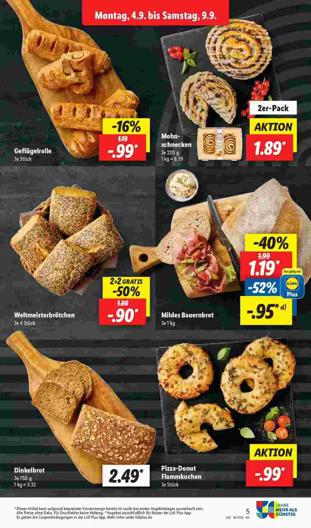 Lidl Prospekt (ab 03.09.2023) zum Blättern - Seite 5