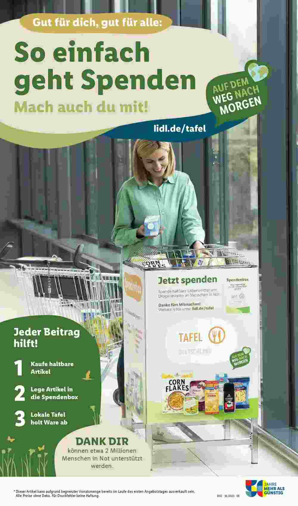 Lidl Prospekt (ab 03.09.2023) zum Blättern - Seite 63