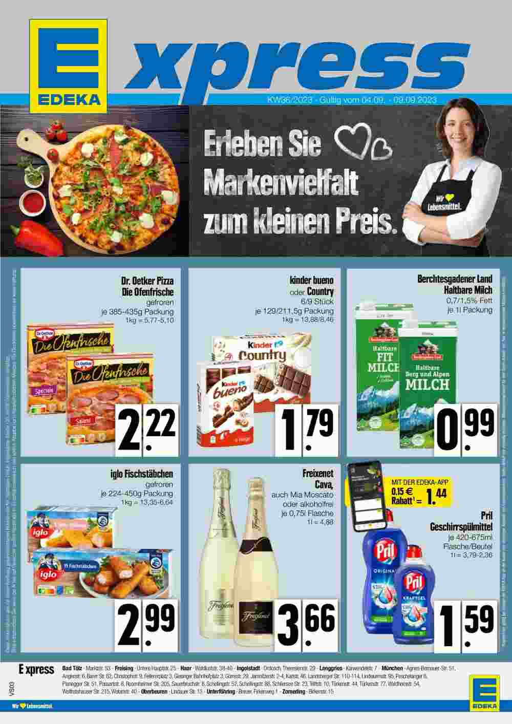 Edeka Prospekt (ab 03.09.2023) zum Blättern - Seite 1