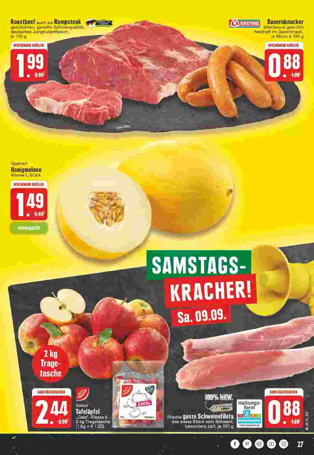 Edeka Prospekt (ab 03.09.2023) zum Blättern - Seite 27