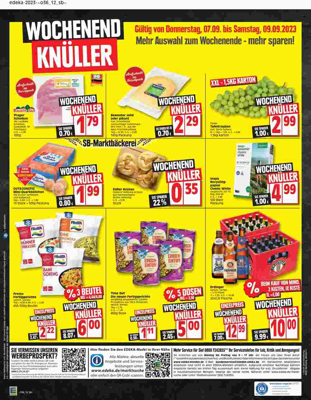 Edeka Prospekt (ab 04.09.2023) zum Blättern - Seite 12