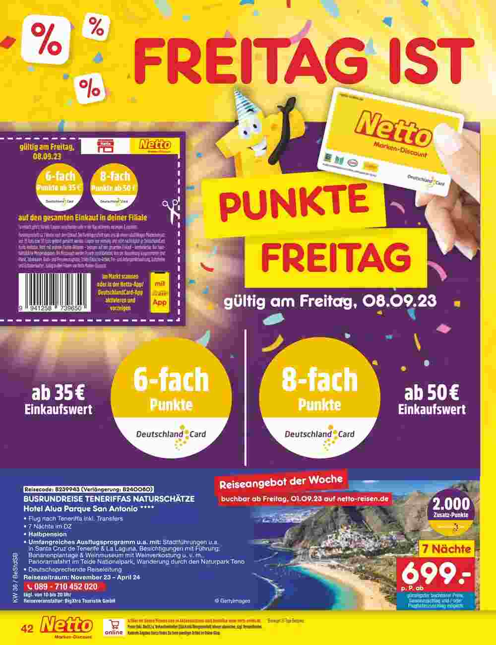 NETTO Prospekt (ab 04.09.2023) zum Blättern - Seite 42