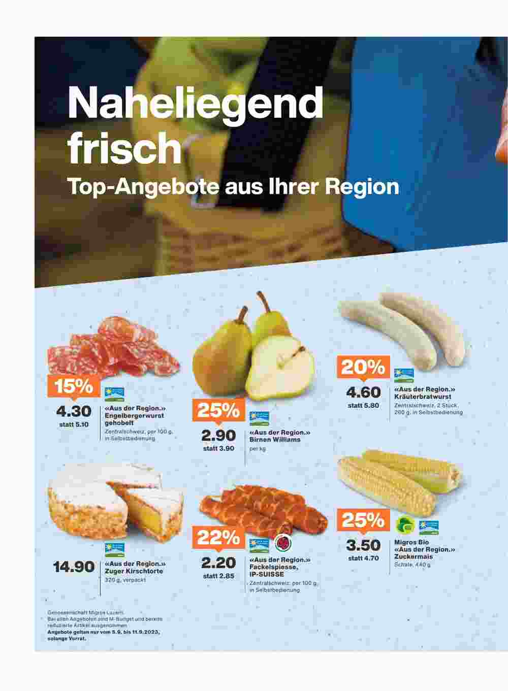 Migros Prospekt (ab 04.09.2023) zum Blättern - Seite 2