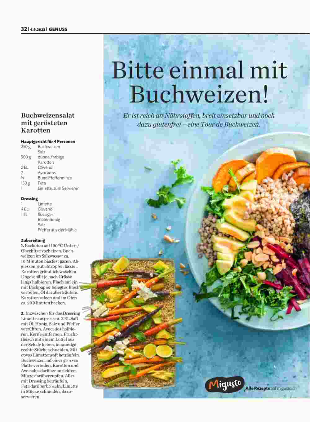 Migros Prospekt (ab 04.09.2023) zum Blättern - Seite 32