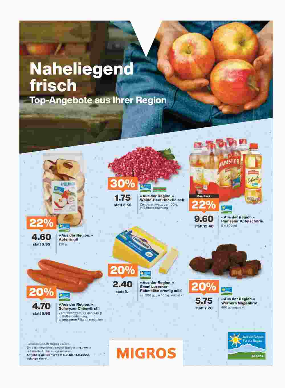 Migros Prospekt (ab 04.09.2023) zum Blättern - Seite 54