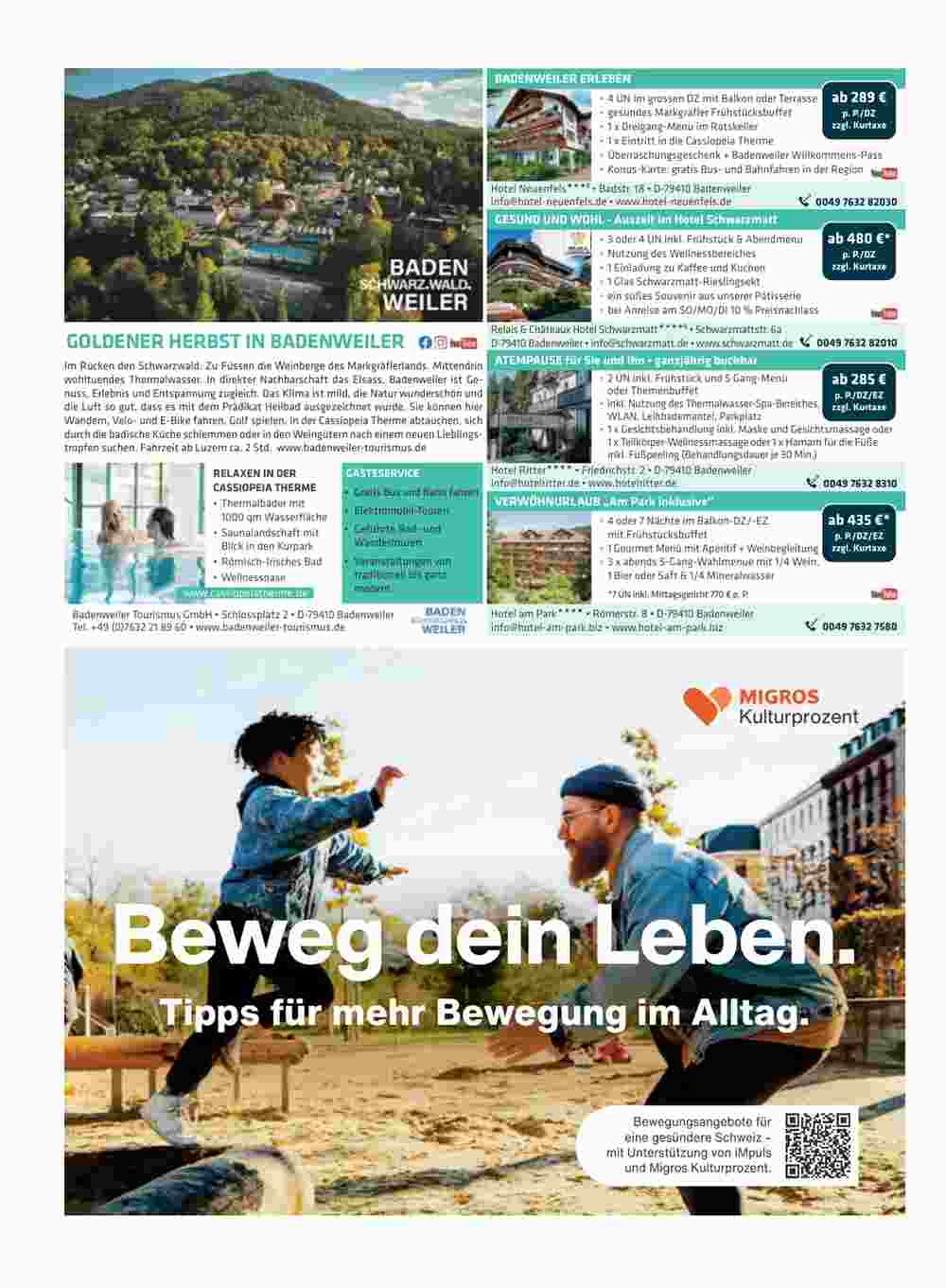 Migros Prospekt (ab 04.09.2023) zum Blättern - Seite 56