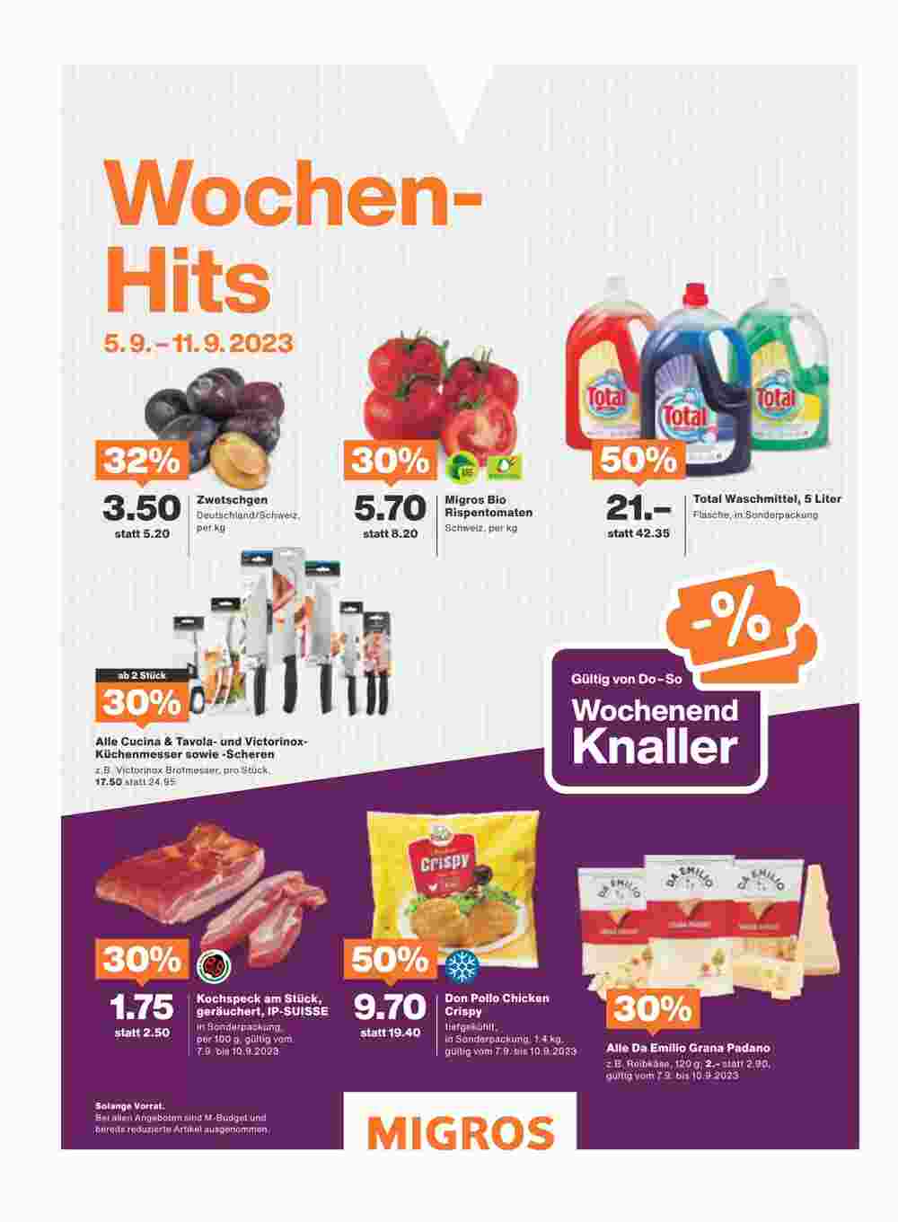 Migros Prospekt (ab 04.09.2023) zum Blättern - Seite 64