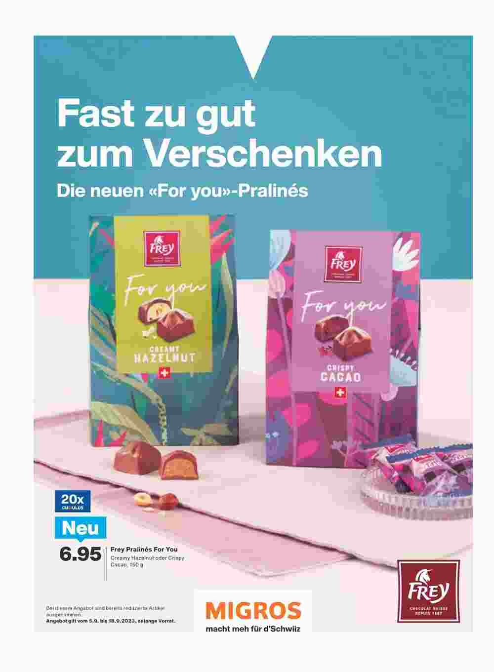 Migros Prospekt (ab 04.09.2023) zum Blättern - Seite 8