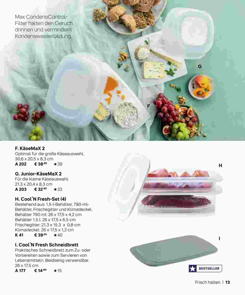 Tupperware Prospekt (ab 04.09.2023) zum Blättern - Seite 13