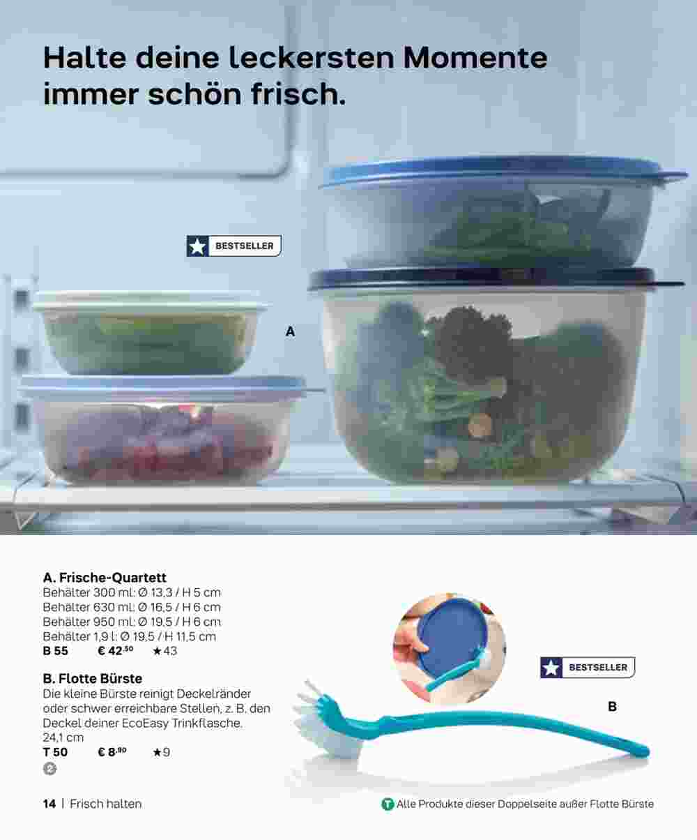 Tupperware Prospekt (ab 04.09.2023) zum Blättern - Seite 14