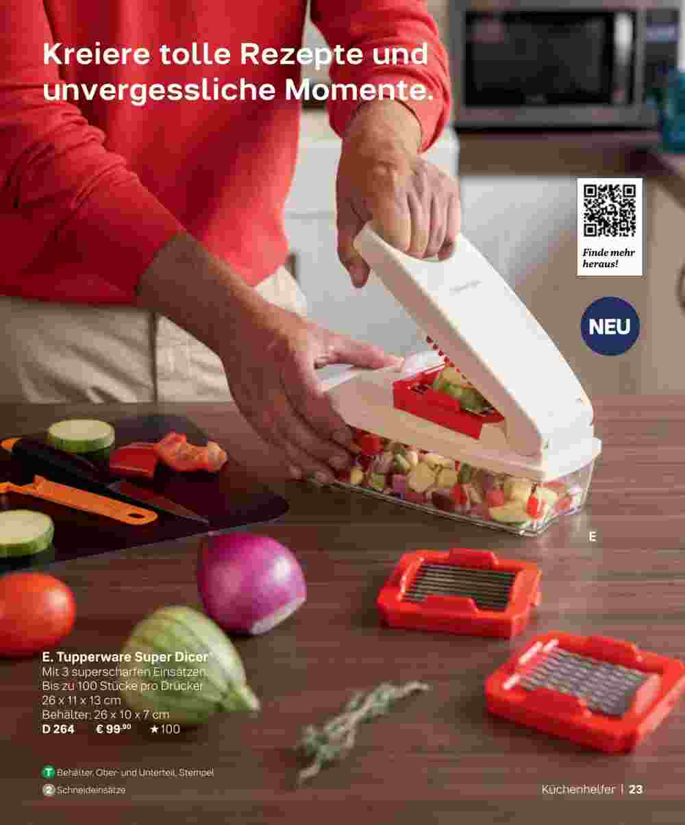 Tupperware Prospekt (ab 04.09.2023) zum Blättern - Seite 23