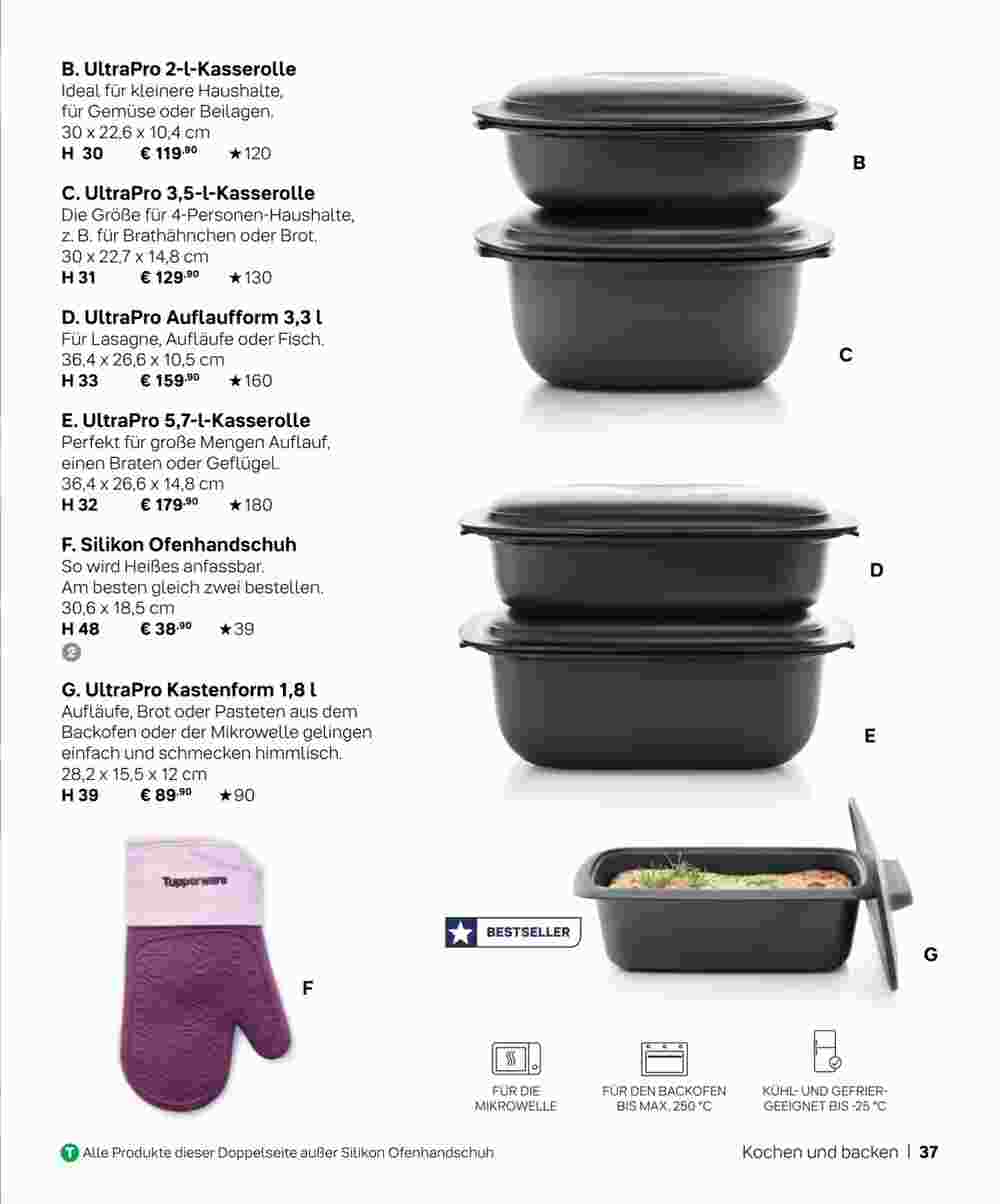 Tupperware Prospekt (ab 04.09.2023) zum Blättern - Seite 37