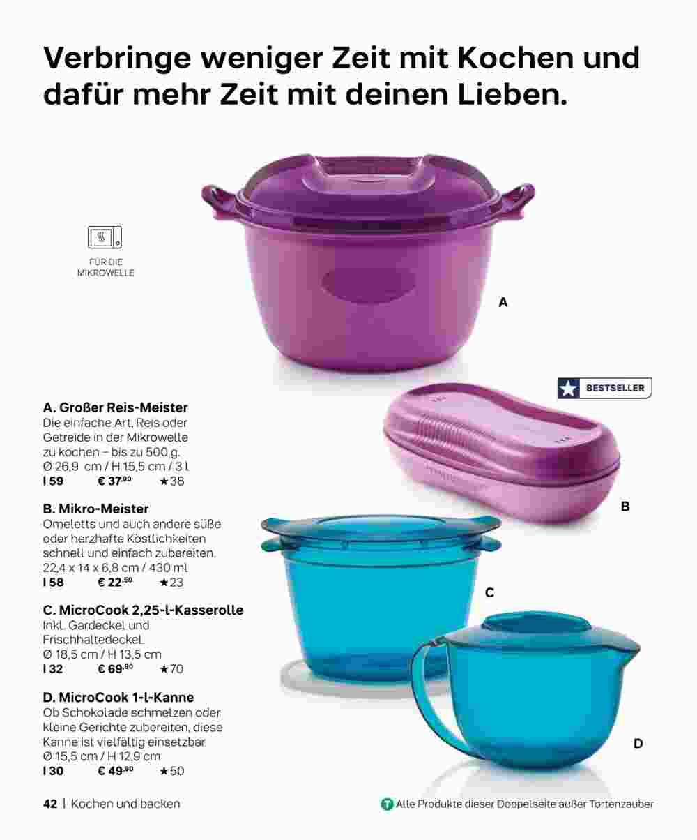 Tupperware Prospekt (ab 04.09.2023) zum Blättern - Seite 42