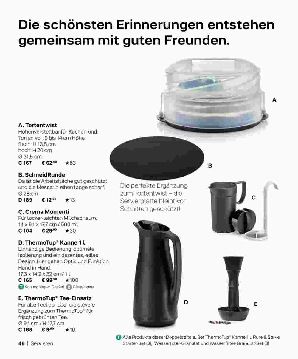 Tupperware Prospekt (ab 04.09.2023) zum Blättern - Seite 46