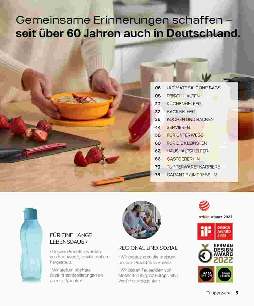 Tupperware Prospekt (ab 04.09.2023) zum Blättern - Seite 5