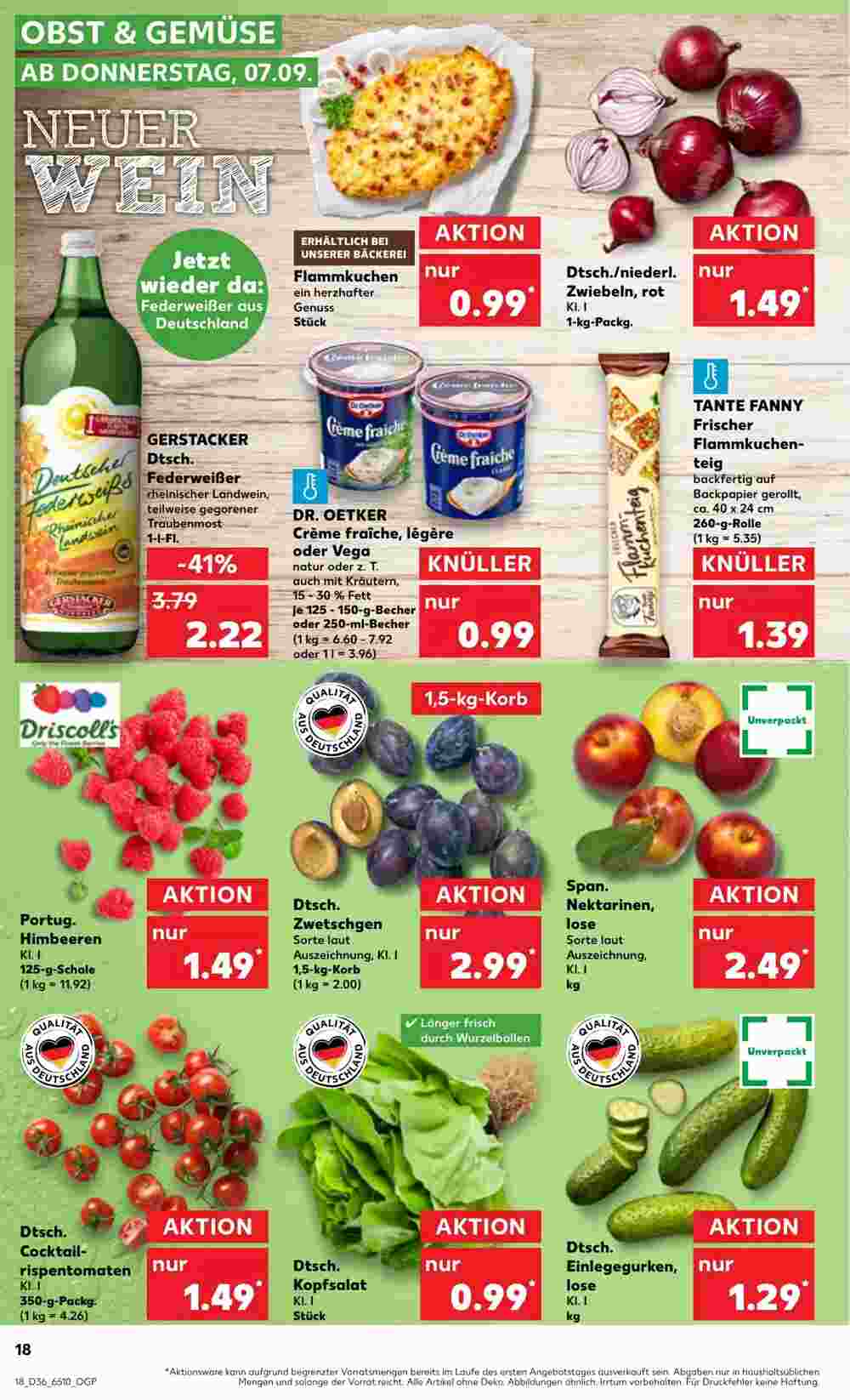 Kaufland Prospekt (ab 07.09.2023) zum Blättern - Seite 18