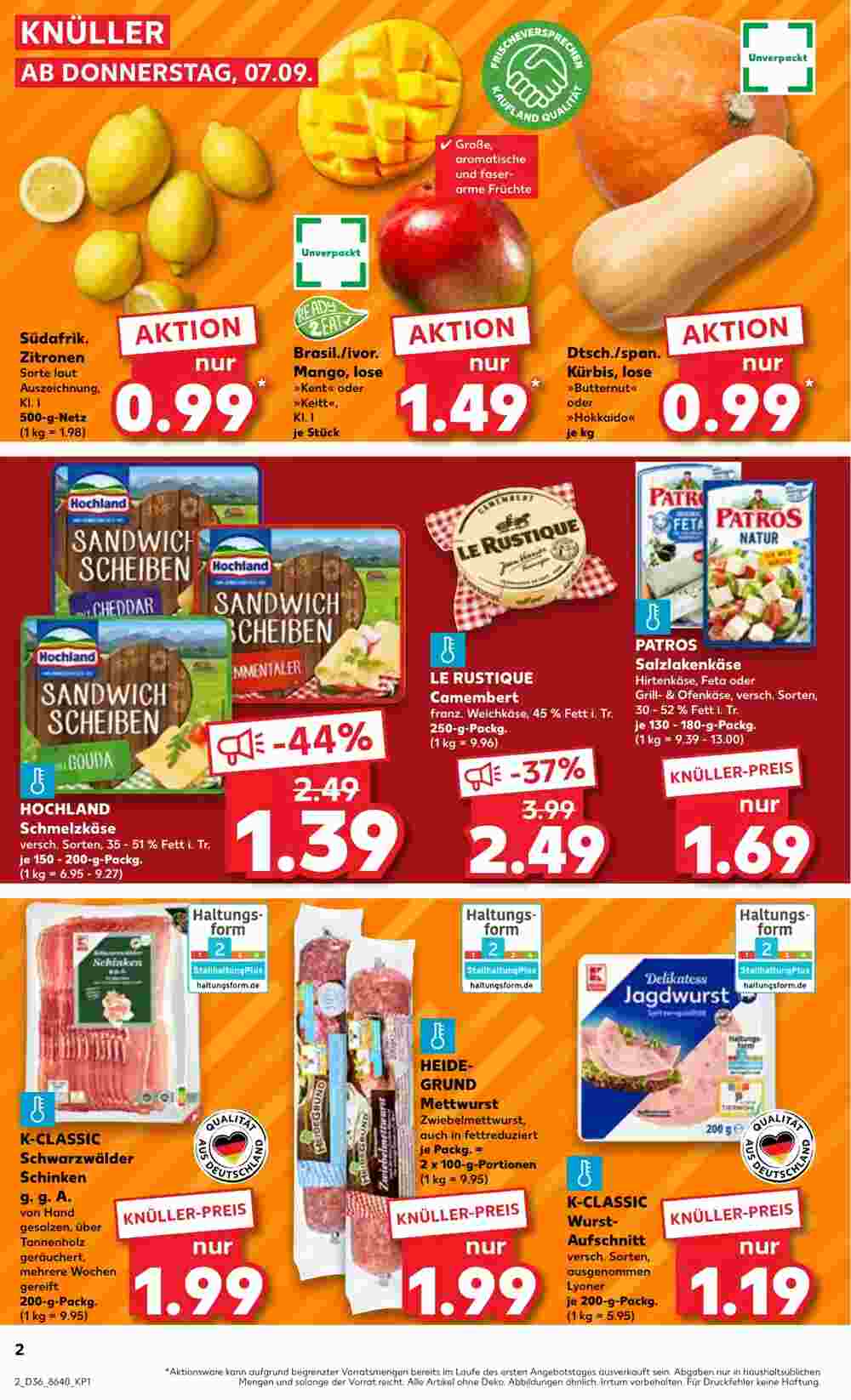 Kaufland Prospekt (ab 07.09.2023) zum Blättern - Seite 2