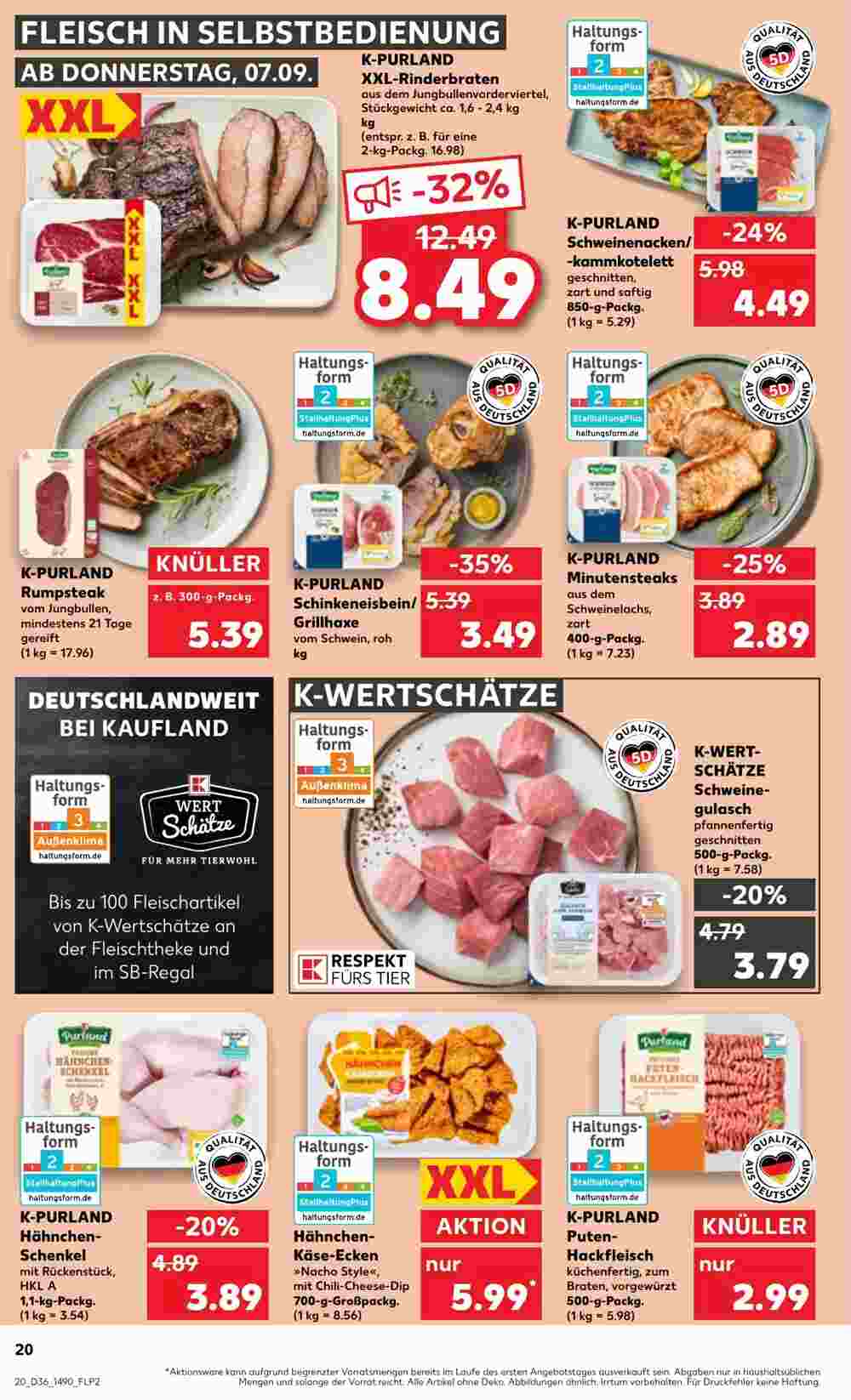 Kaufland Prospekt (ab 07.09.2023) zum Blättern - Seite 20