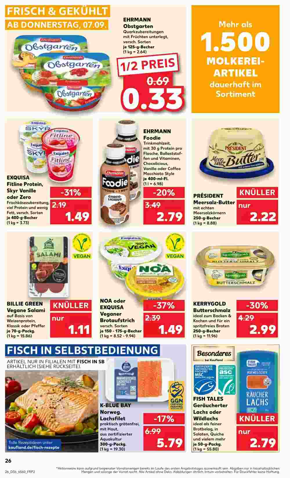 Kaufland Prospekt (ab 07.09.2023) zum Blättern - Seite 26