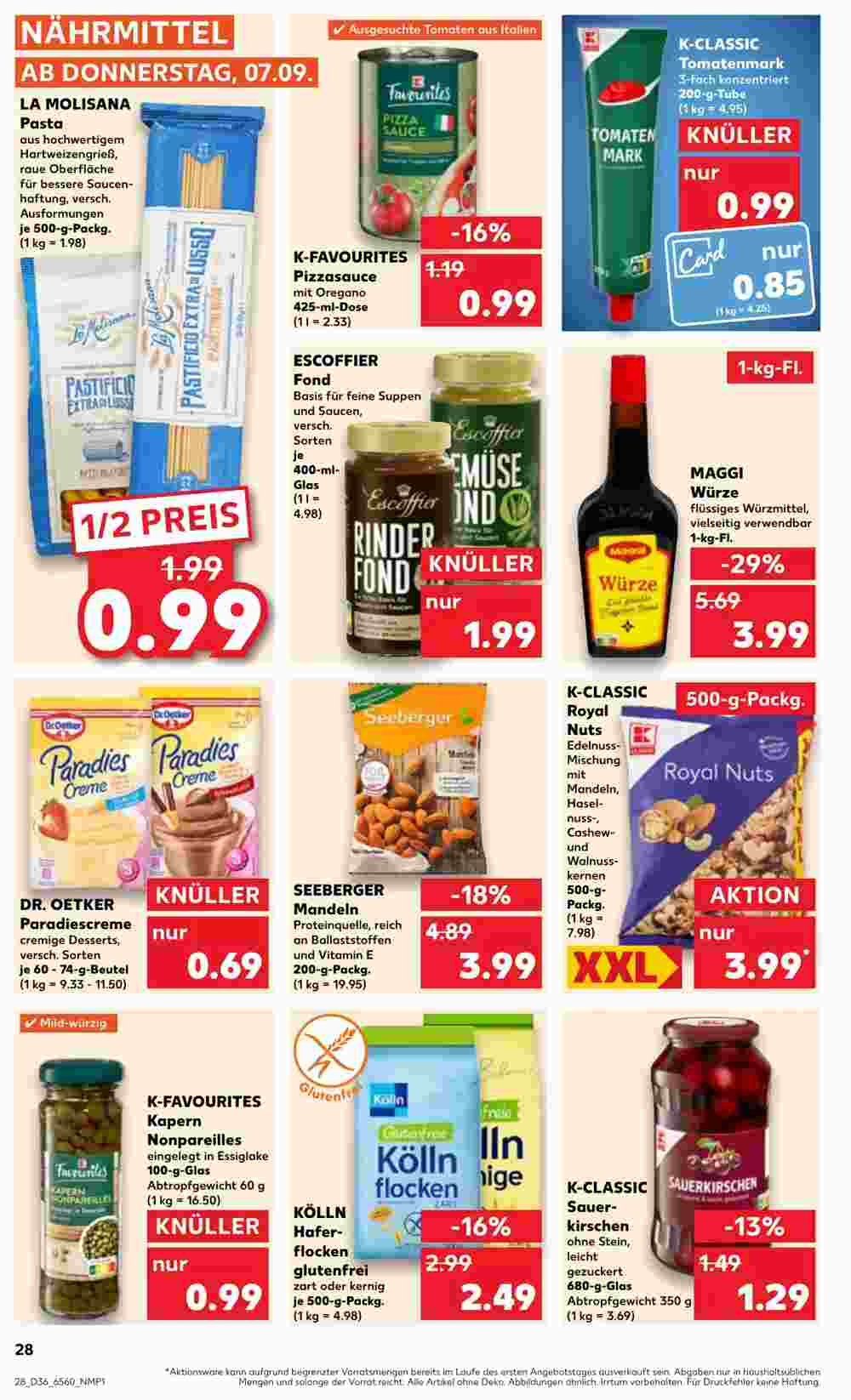 Kaufland Prospekt (ab 07.09.2023) zum Blättern - Seite 28