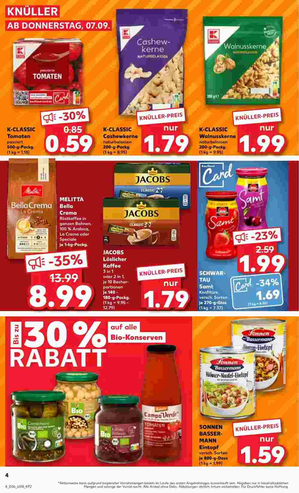 Kaufland Prospekt (ab 07.09.2023) zum Blättern - Seite 4