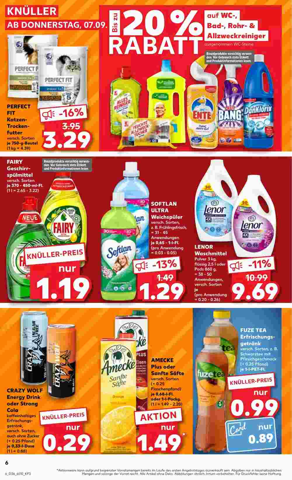 Kaufland Prospekt (ab 07.09.2023) zum Blättern - Seite 6