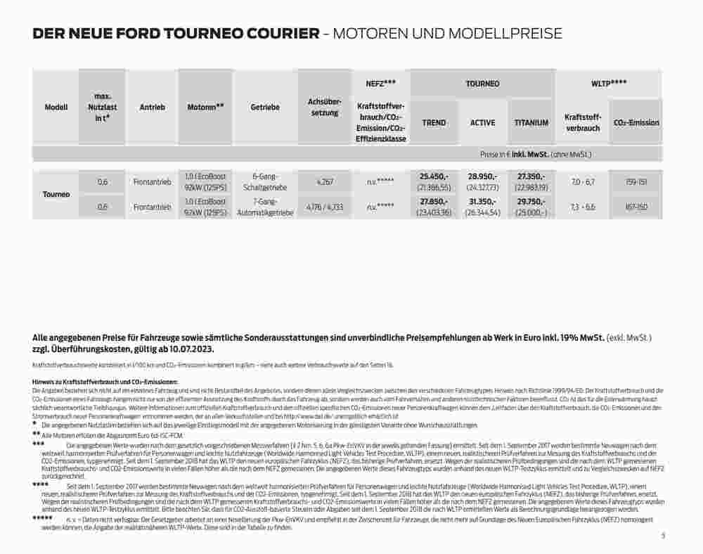 Ford Prospekt (ab 07.09.2023) zum Blättern - Seite 5