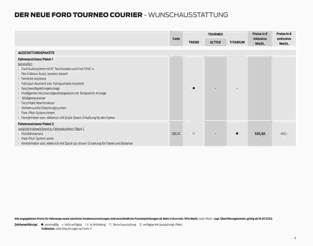 Ford Prospekt (ab 07.09.2023) zum Blättern - Seite 6