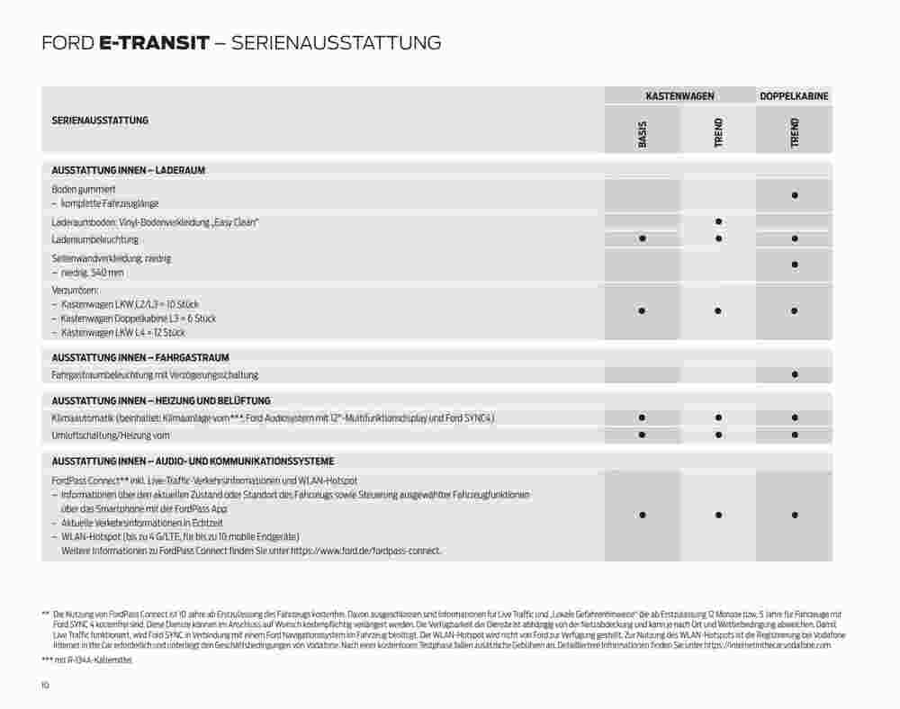 Ford Prospekt (ab 07.09.2023) zum Blättern - Seite 10