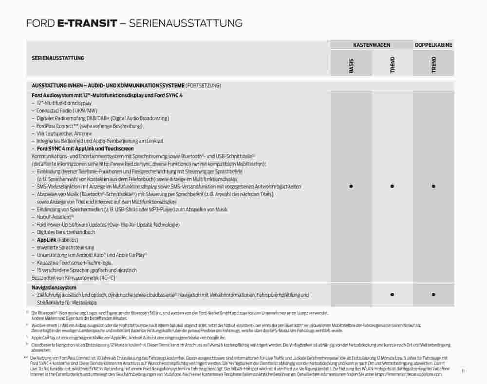 Ford Prospekt (ab 07.09.2023) zum Blättern - Seite 11