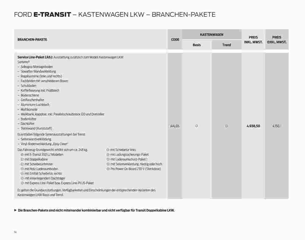 Ford Prospekt (ab 07.09.2023) zum Blättern - Seite 14