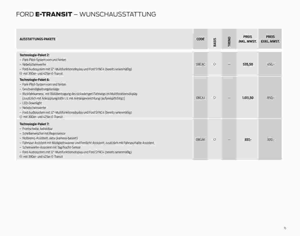 Ford Prospekt (ab 07.09.2023) zum Blättern - Seite 15