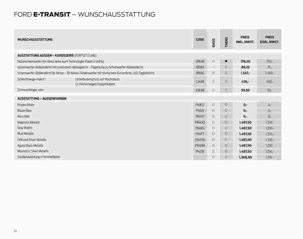 Ford Prospekt (ab 07.09.2023) zum Blättern - Seite 24