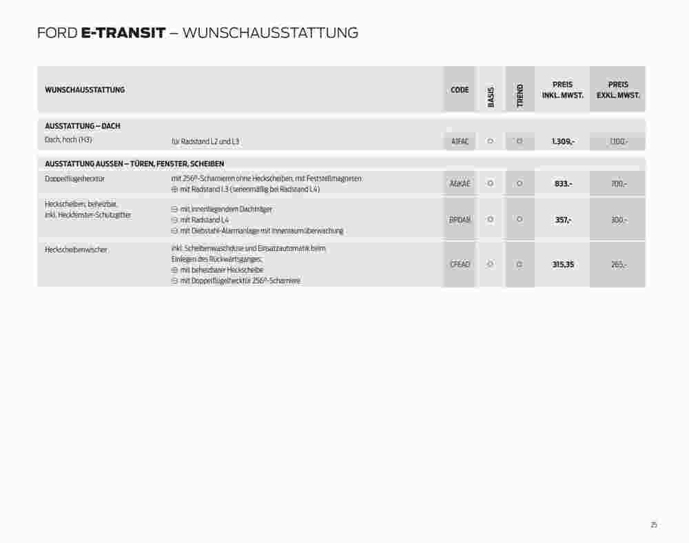 Ford Prospekt (ab 07.09.2023) zum Blättern - Seite 25